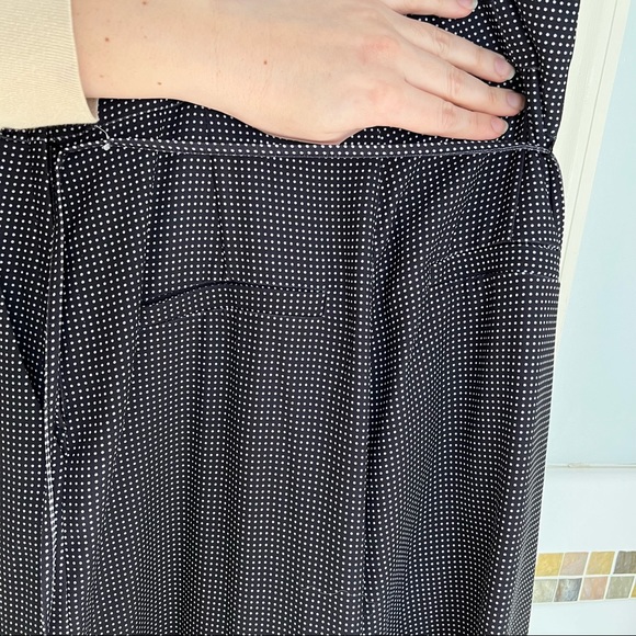 MOVING sale! H&M polka dot open back jumpsuit cropped wide leg - Picture 7 of 11